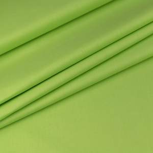 Bawełna Popelina Organiczna limonkowy