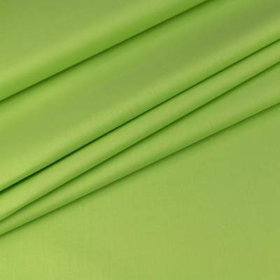 Bawełna Popelina Organiczna limonkowy