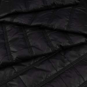 Pikówka wierzchnia z ociepliną pasy ciemny czarny