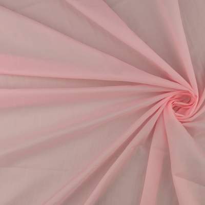 Tafta cienka jasny różowy