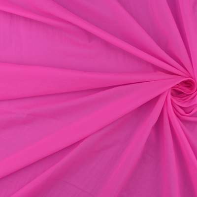 Tafta cienka jaskrawy różowy