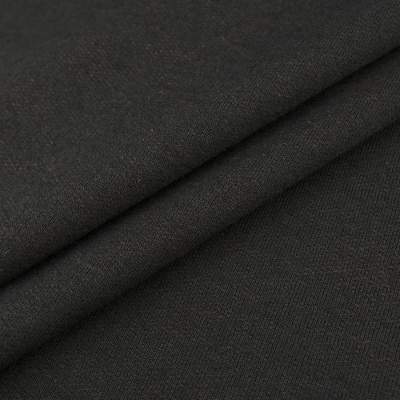 Dzianina swetrowa z wełną ciemny szaro brązowy