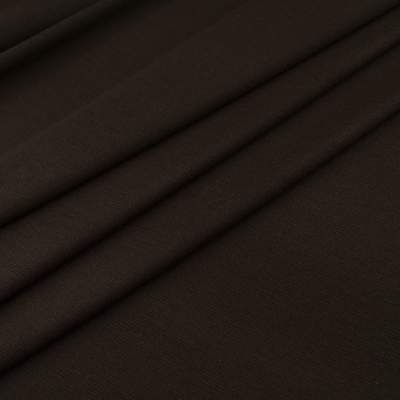 Dzianina swetrowa ciemny brązowy