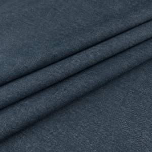 Dzianina melanżowy granatowy