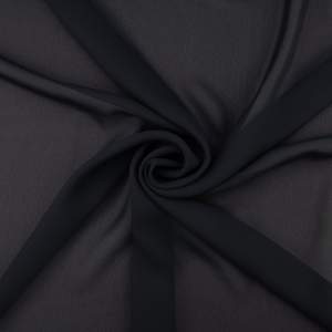 Żorżeta bardzo ciemny granatowy