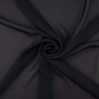 Żorżeta bardzo ciemny granatowy