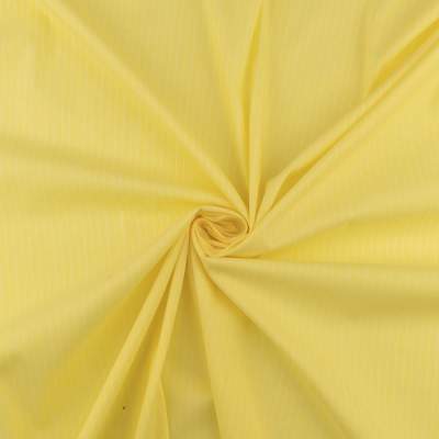 Bawełna popelina paski żółty