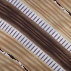 Tkanina Krepa abstrakcyjny beżowy