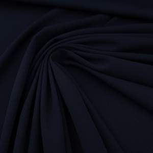 Dzianina Milano Krepa ciemny granatowy