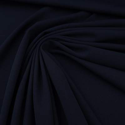 Dzianina Milano Krepa ciemny granatowy