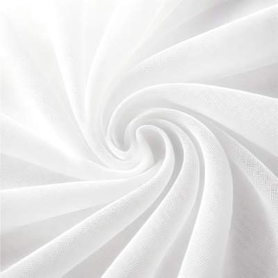 TIUL ozdobny dekoracyjny BIAŁY miękki szerokość 280 cm