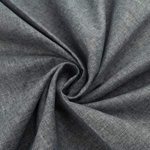 Tkanina wodoodporna ciemny szary melanż