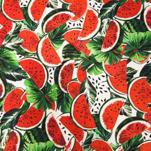 Szyfon Jedwabny arbuzy czerwony