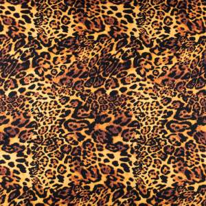 Dzianina jersey ITY Kimo panterka beżowy