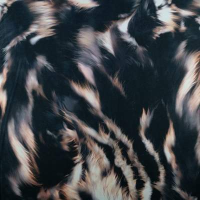 Dzianina swetrowa cętki