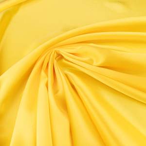 Tkanina satyna krepa kolor żółty