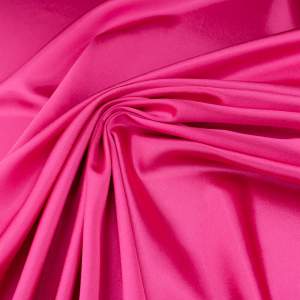 Tkanina satyna krepa kolor różowy