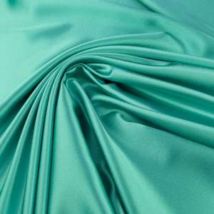 Tkanina satyna krepa kolor zielony