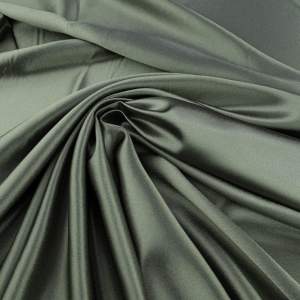 Tkanina satyna krepa kolor feldgrau