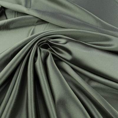 Tkanina satyna krepa kolor feldgrau
