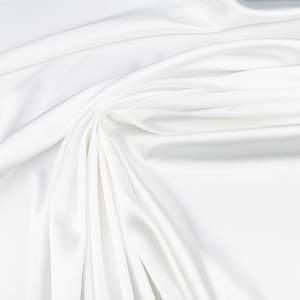 Tkanina Satyna z lycrą kolor biały