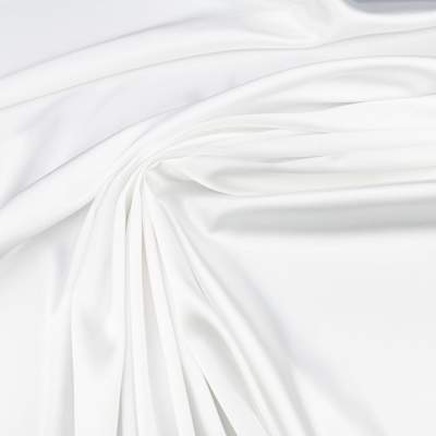 Tkanina Satyna z lycrą kolor biały