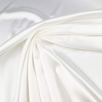 Tkanina Satyna z lycrą kolor ecru