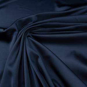 Tkanina Satyna z lycrą kolor atramentowy