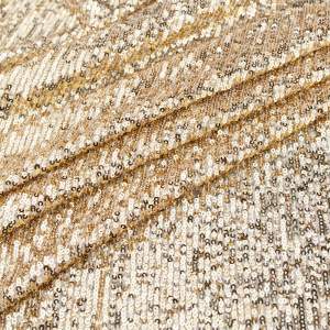 Cekiny na siatce złoty