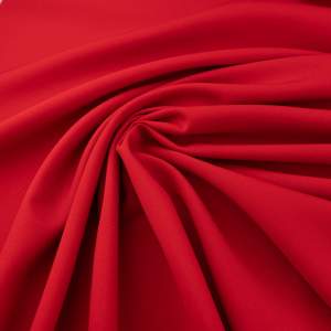 Tkanina Panama kolor czerwony