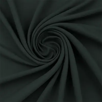 Tkanina wiskoza butelkowa zieleń na sukienki – lekka i przewiewna