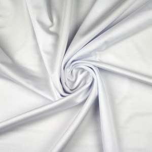 Dzianina lycra elastyczna kolor biały