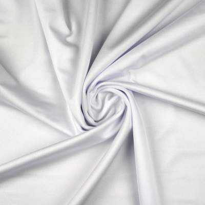 Dzianina lycra elastyczna kolor biały