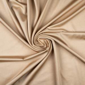 Dzianina lycra elastyczna kolor złoty beż