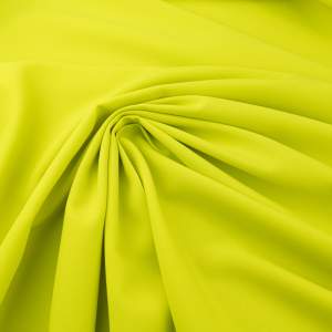 Tkanina Panama kolor żółto zielony