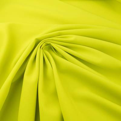 Tkanina Panama kolor żółto zielony