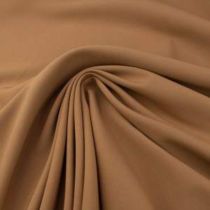 Tkanina panama kolor tabaczkowy