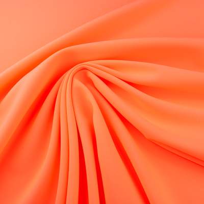 Tkanina panama kolor pomarańczowy neonowy