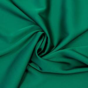 Tkanina szyfon jedwab kolor malachitowy
