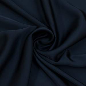 Tkanina szyfon jedwab kolor granat