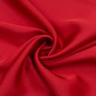 Tkanina szyfon jedwab kolor czerwony