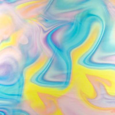 Dzianina jersey ITY Kimo wzór mazany jasny różowy