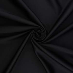 Tkanina Satyna Magnus Semi Mat kolor czarny