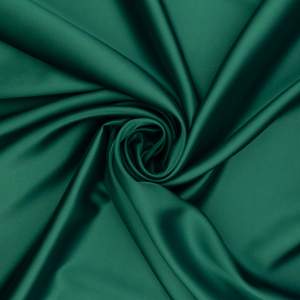 Tkanina Satyna z lycrą kolor szmaragdowy