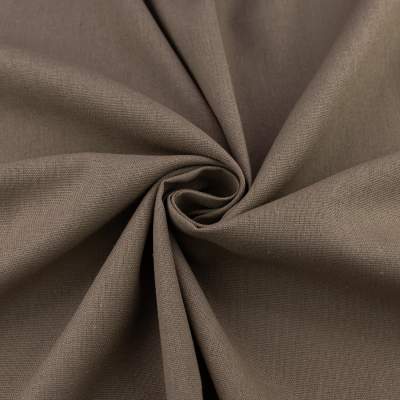 Tkanina Len kolor ziemisty beż