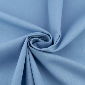 Len materiał kolor błękitny