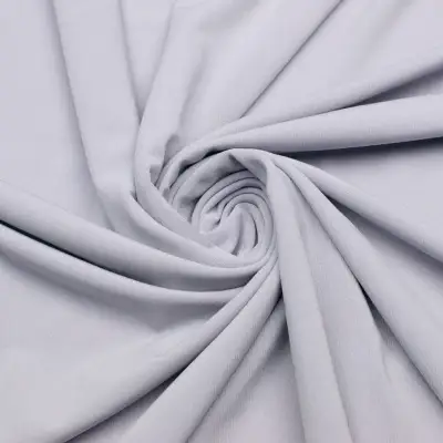 Dzianina jersey ity kolor jasnoszary
