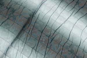 Tkanina pikowana na kurtki wzór pasy odcienie szarości, flok