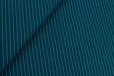 Dresówka pętelka wzór paski, tło marengo