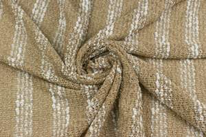 Dzianina swetrowa kolor beżowy / brązowy